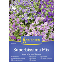 Blauwkussen Aubrieta x cultorum Superbissima Mix zaadverpakking