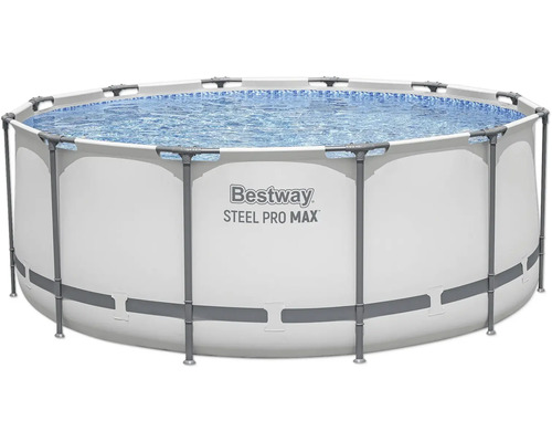Bestway Steel Pro Max frame zwembad gevuld met water