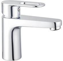 Verchroomde wastafelmengkraan voor gebruik in de badkamer