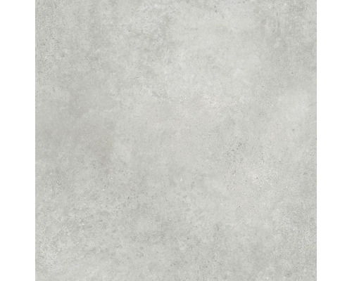 Wand- en vloertegel Calbe licht grijs 80x80 cm gerectificeerd Tegelpatroon met cementlook