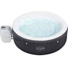 Opblaasbare Lay-Z-Spa Miami whirlpool met bedieningspaneel en water