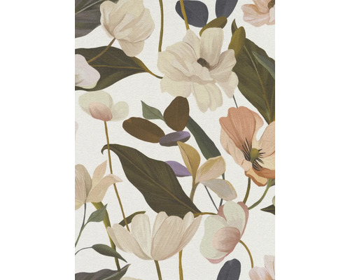 Bloembehang met bloemen en bladeren