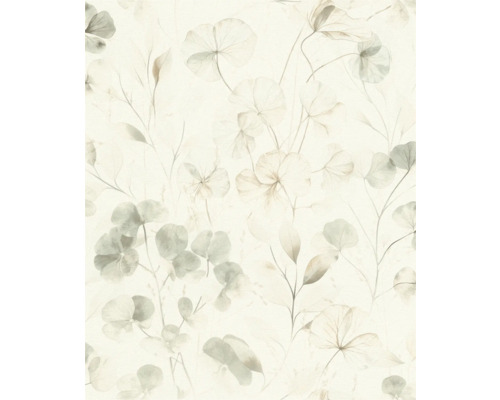 Behang met bloemmotief