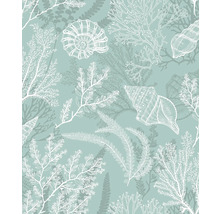 Patroon met schelpen en koraal voor decoratieve doeleinden