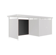 Tuinhuis met zijwand