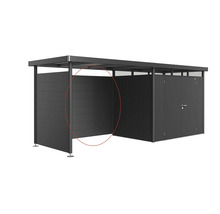 Fietsenstalling met metalen berging