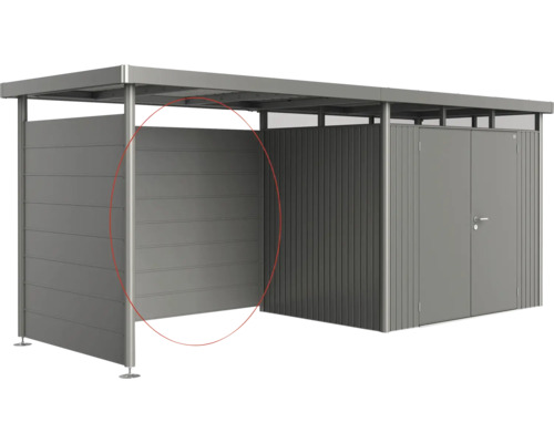 Metalen fietsenstalling met geïntegreerde gereedschapskast