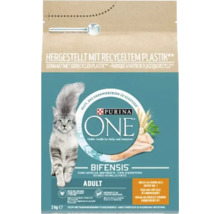 Purina One Adult kattenvoer in een zak van 3 kg
