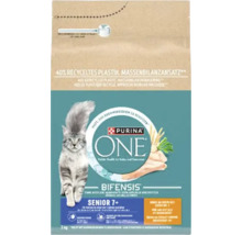 Purina One Senior 7 Plus kattenvoer in een zak van 3 kilogram