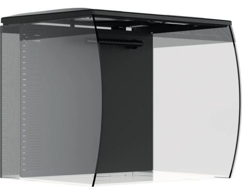 FLUVAL Aquarium Flex LED zwart 57 L, 41,5 x 40 x 39 cm Aquarium met gebogen glazen voorzijde
