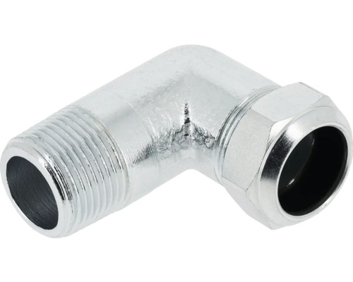 Metalen hoekstuk met schroefdraad