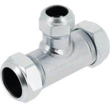 T-stuk koppeling voor sanitaire installaties