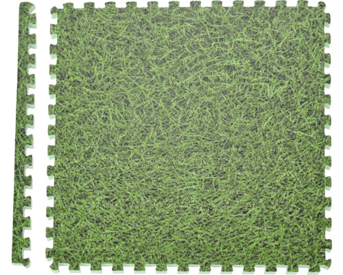 Puzzelmat met gazonmotief