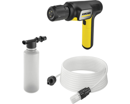 Kärcher handsproeier met reinigingsmiddelfles en slang