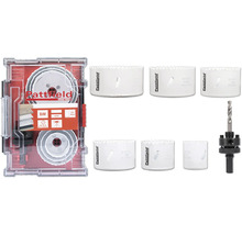 Pattfield gatenzaag set met bimetalen gatenzagen en centreerboor