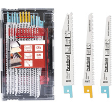 Pattfield decoupeerzaagbladen set voor hout en metaal, verschillende uitvoeringen