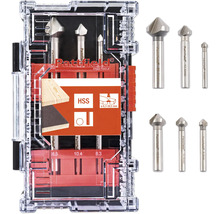 Pattfield verzinkboor set voor hout met verschillende maten