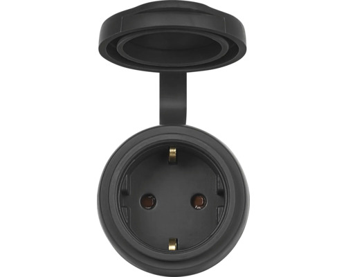 Contactdoos met klapdeksel