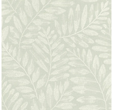 Behang met bladerpatroon