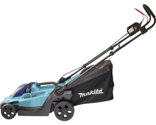 Makita accugrasmaaier met opvangbak