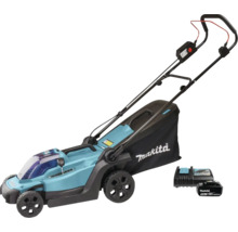 Accugrasmaaier met opvangbak en accu van Makita