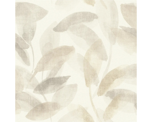 Behang met bladerpatroon