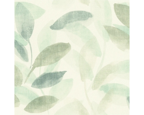 Behang met bladerenpatroon