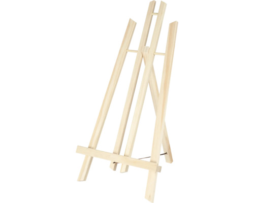 Houten schildersezel voor kunst en schilderen