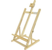 Houten schildersezel voor kunstbenodigdheden