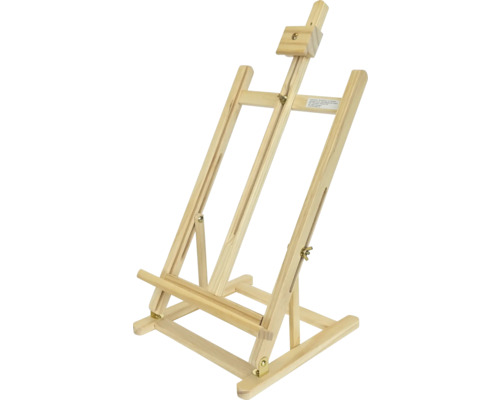 Houten schildersezel voor kunstbenodigdheden