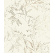 Behang met plantenmotief