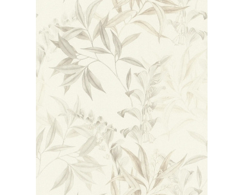 Behang met plantenmotief