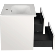 Wastafelonderkast met twee lades