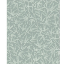 Behang met bamboebladpatroon