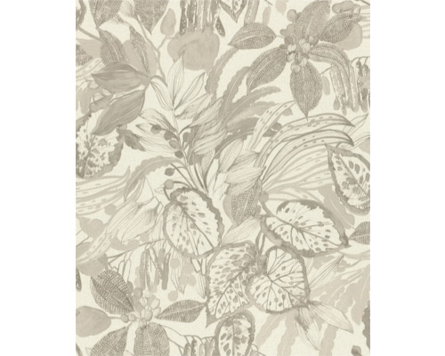 Behang met plantenpatroon