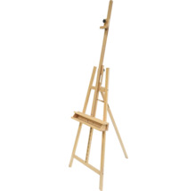 Houten schildersezel voor kunstenaarsbenodigdheden