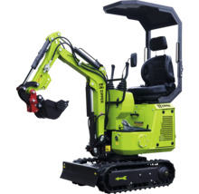 Zipper minigraver met cabine