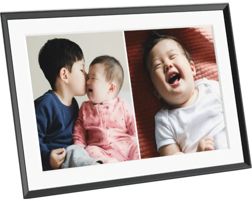 Fotolijst met twee foto's van kinderen
