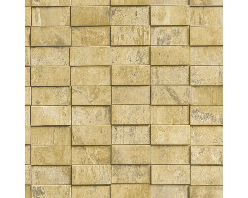 Behang met 3D baksteenmotief voor wanddecoratie