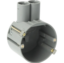 Kunststof aftakdoos met twee buizen