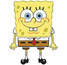 Spongebob Squarepants tekenfilmfiguur