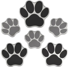 Meerdere hondenpootafdruk motieven