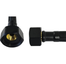 Flexibele gepantserde slang met verbindingsschroef