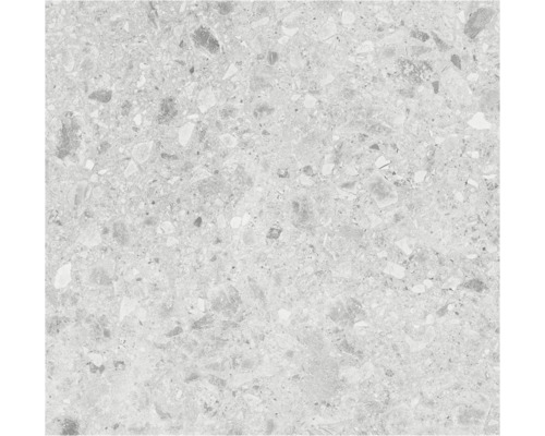 Wand- en vloertegel Yeotek licht grijs 60x60 cm gerectificeerd Tegelpatroon met steeneffect