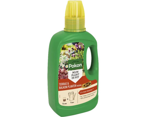 Pokon vloeibare meststof voor terras- en balkonplanten