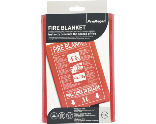 FireAngel blusdeken die de verspreiding van brand direct voorkomt