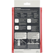 Branddeken voor installatie in de keuken of op een andere plek waar brand kan ontstaan