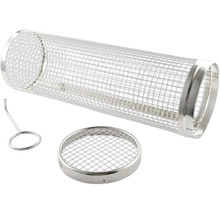 Metalen grillmand met accessoires