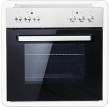 Oven met bedieningsknoppen en glazen deur