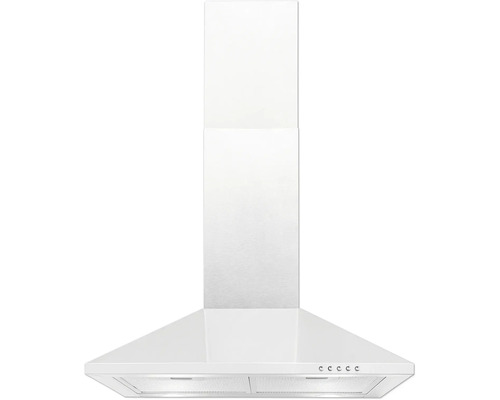 Witte afzuigkap voor de keuken